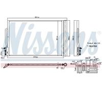 NISSENS 941088 Condensatore climatizzatore