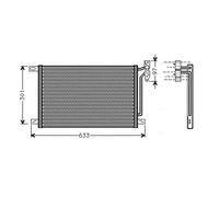 AVA COOLING SYSTEMS BW5215 Condensatore climatizzatore