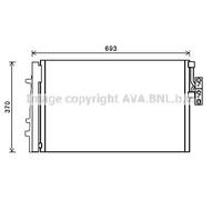 AVA COOLING SYSTEMS BWA5479D Condensatore climatizzatore