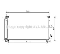 PRASCO CN5273D Condensatore climatizzatore