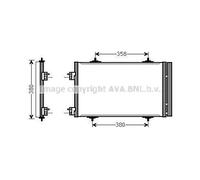 AVA COOLING SYSTEMS CNA5272D Condensatore climatizzatore