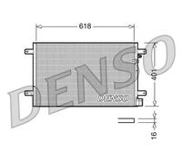 Denso Condensatore climatizzazione DCN02006 R134a per Audi A4, A6, A6 Allroad e Seat Exeo