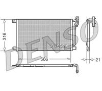 CONDENSATORE BMW E46 DAL '98 AL '05 (DIESEL) ORIGINALE DENSO NUOVO