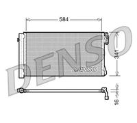 Condensatore radiatore climatizzazione R 134a DCN05012 DENSO per BMW 3 Touring 3