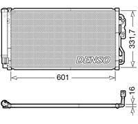 Denso Condensatore climatizzatore DCN05033 R134a per BMW 1/2 (2011-2019)