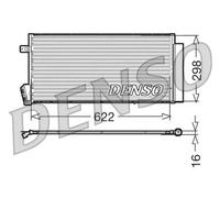 Denso Condensatore Fi Doblo' 2009 Dcn09018