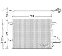 DENSO DCN10027 Condensatore climatizzatore