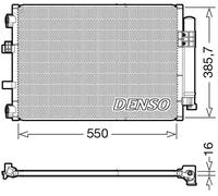 Denso Condensatore climatizzazione DCN10043 per Ford Focus III con essicatore R 134a
