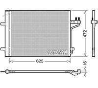Condensatore, impianto di climatizzazione DENSO DCN10047