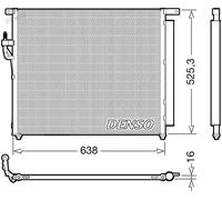 5264360 Condensatore A/C Clima per FORD RANGER DAL 2011- NUOVO