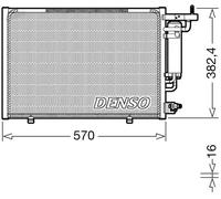 DENSO DCN10052 Condensatore climatizzatore