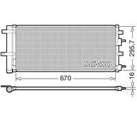 DENSO DCN10053 Condensatore climatizzatore