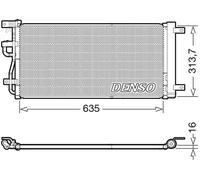 DENSO DCN15007 Condensatore climatizzatore