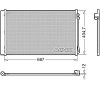 Condensatore, impianto di climatizzazione DENSO DCN17062