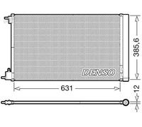 13241737 Condensatore AC per OPEL INSIGNA A BZ / DIESEL 08"-> 17" NUOVO DENSO