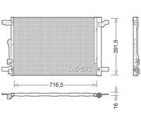 DENSO DCN32024 Condensatore climatizzatore