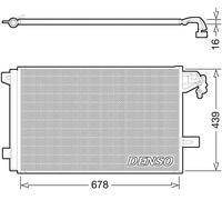 Condensatore, impianto di climatizzazione DENSO DCN32063