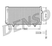 DENSO DCN36003 Condensatore climatizzatore