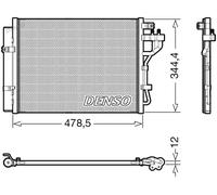 DENSO DCN43006 Condensatore climatizzatore