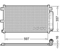 Condensatore, impianto di climatizzazione DENSO DCN44001