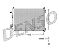 Condensatore, impianto di climatizzazione DENSO DCN46001
