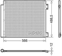 Denso Condensatore climatizzazione DCN46026 R134a per Nissan, Renault