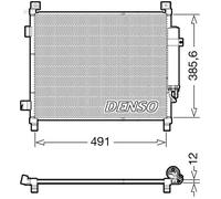 Condensatore, impianto di climatizzazione DENSO DCN46031