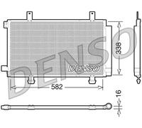 Condensatore radiatore climatizzazione R 134a DCN47002 DENSO per SUZUKI FIAT