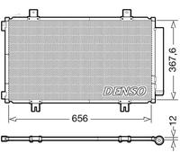 Denso Condensatore climatizzatore DCN47009 con essicatore per Suzuki