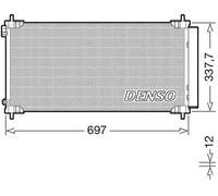 DENSO DCN50120 Condensatore climatizzatore