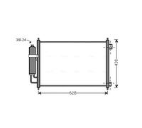 AVA COOLING SYSTEMS DN5328D Condensatore climatizzatore
