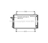 AVA COOLING SYSTEMS DN5329D Condensatore climatizzatore