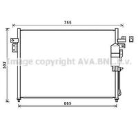 AVA COOLING SYSTEMS DN5404D Condensatore climatizzatore