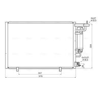 AVA COOLING SYSTEMS FD5707D Condensatore climatizzatore