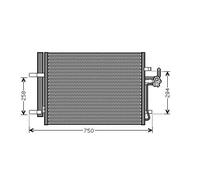 PRASCO FDA5428D Condensatore climatizzatore