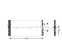 Radiatore Aria Condizionata Fiat Punto III 1.2 8-16V '03-> IMP. VALEO NUOVO