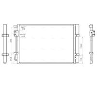AVA COOLING SYSTEMS HY5602D Condensatore climatizzatore