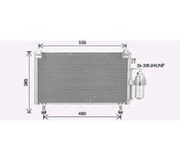 Condensatore radiatore climatizzazione R 1234yf IS5031D AVA QUALITY COOLING