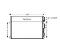 PRASCO JEA5045 Condensatore climatizzatore