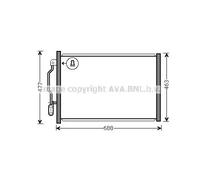 PRASCO MSA5605 Condensatore climatizzatore