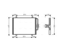 AVA COOLING SYSTEMS RT5201 Condensatore climatizzatore