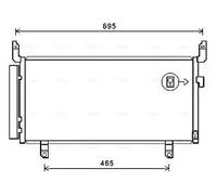 AVA COOLING SYSTEMS SU5104D Condensatore climatizzatore