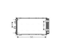 AVA COOLING SYSTEMS TO5395D Condensatore climatizzatore