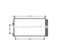 PRASCO TO5410D Condensatore climatizzatore