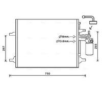 Ava Cond. Volvo Xc60 2.0I 10- Vo5166D