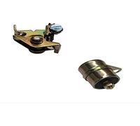 CONDENSATORE + RIPETITORE ACCENSIONE MOBYLETTE PGT 101 102 103 104 105 BB VITI PLATINE CYCLOMOTORE