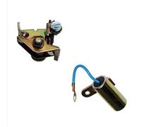 CONDENSATORE + RIPETITORE ACCENSIONE STELLA MOBYLETTE PGT 101 102 103 104 105 BB VITI PLATINE CYCLOMOTORE