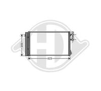 DIEDERICHS DCC1569 Condensatore climatizzatore