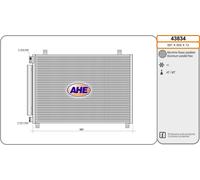 Condensatore SUZUKI SWIFT V AZ 1.2 SHVS (A2L412) 66kw 17-