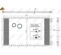 Condensatore Universale 570x330xPF16 - NRF 35951